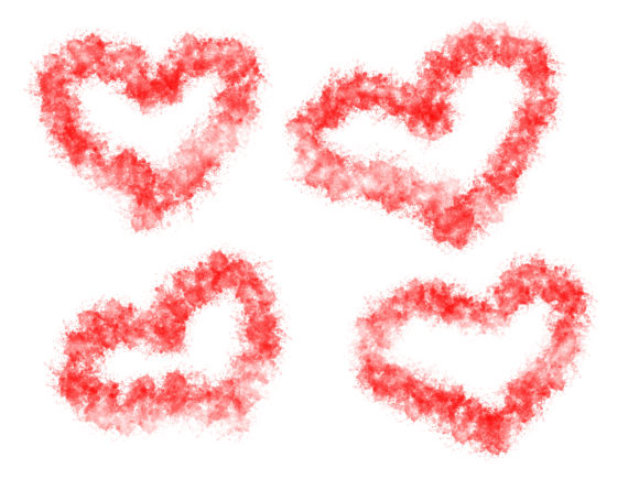Heart Love Watercolor Illustrations Review
