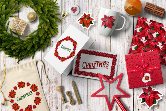 Poinsettia Watercolor Clip Art: A Designer Review