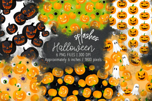 Review: Halloween Watercolor Splashes 01 for Embroidery