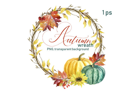 Watercolor Fall Wreath: A Designer's Review