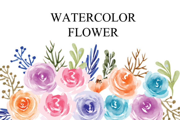 Watercolor Floral Element & Illustrations Review